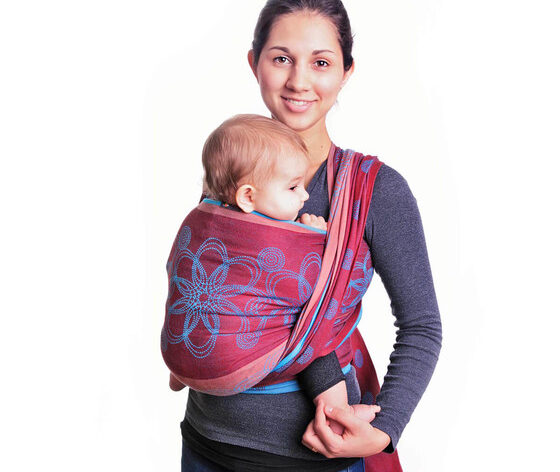 Hoppediz Baby woven Wrap Sling Marrakesch